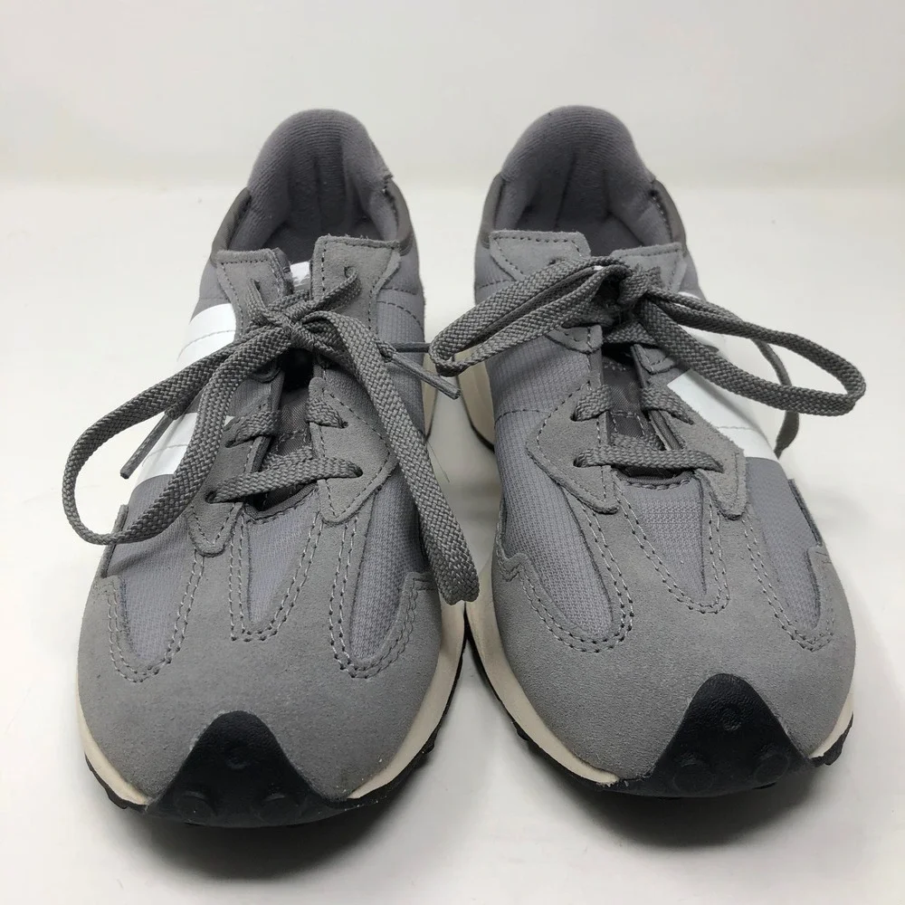 New Balance 327‎ Sneakers Unisex Size 3.5 Kids Grey White GS327GR Running Shoes